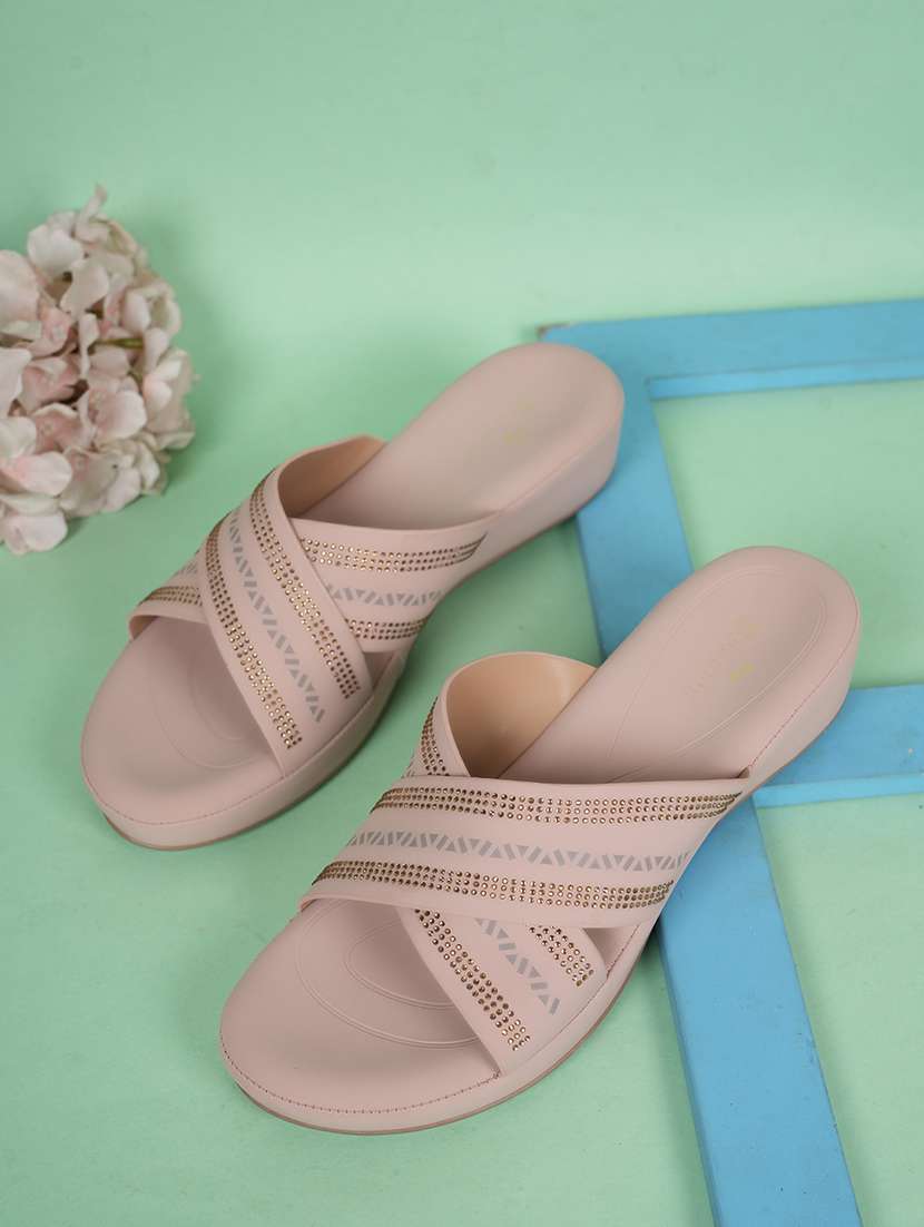 women solid slip on wedges - 22084632 -  Zoom Image - 0