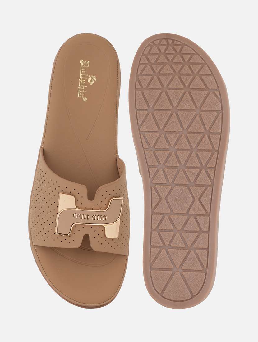 women solid slip on wedges - 22084633 -  Standard Image - 5