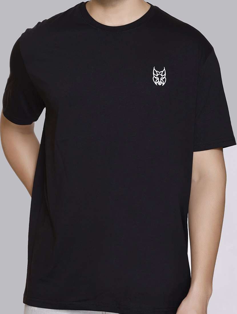 men back print round neck regular fit t-shirt - 22084725 -  Standard Image - 3