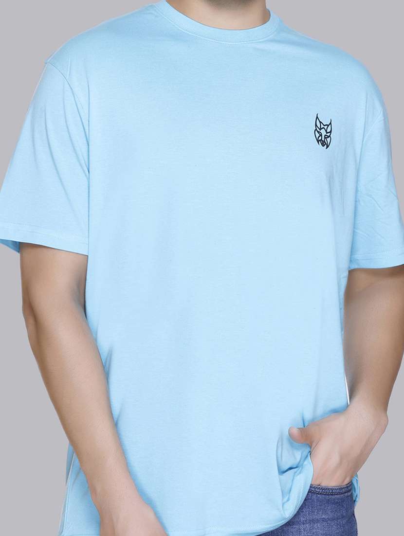 men back print round neck regular fit t-shirt - 22084726 -  Standard Image - 3