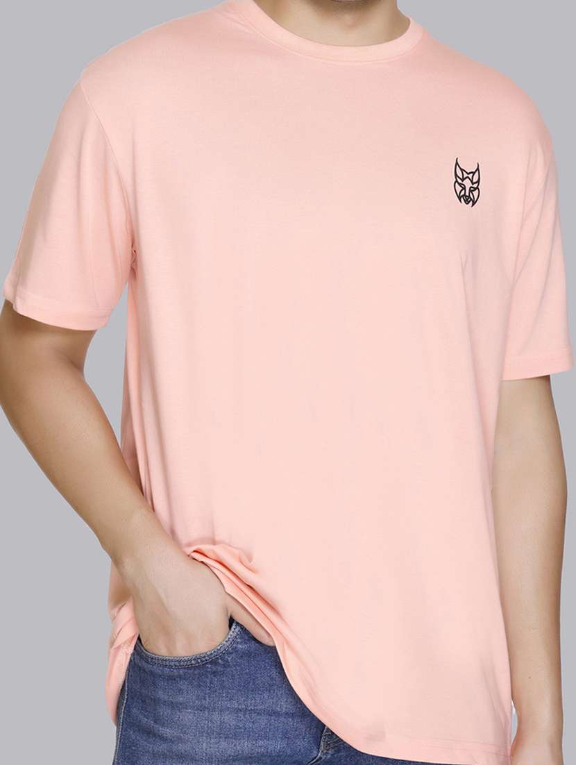 men back print round neck regular fit t-shirt - 22084729 - Standard Image - 3