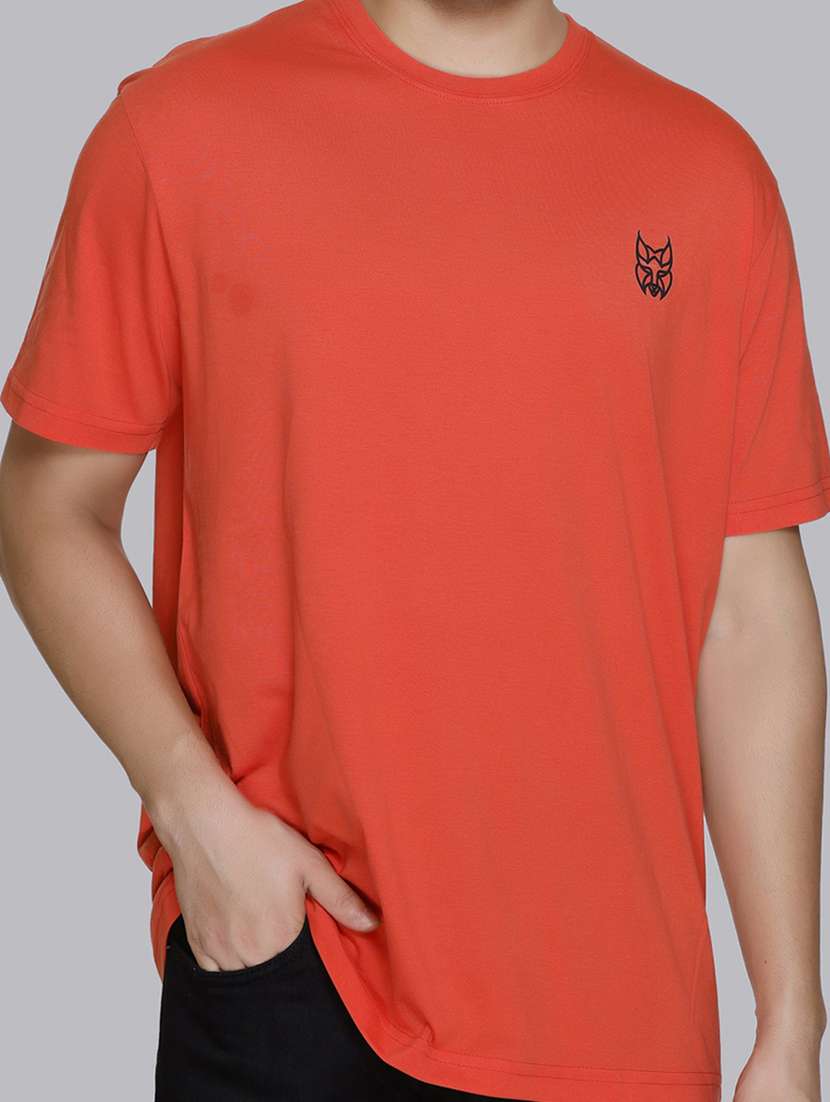 men back print round neck regular fit t-shirt - 22084738 -  Standard Image - 3