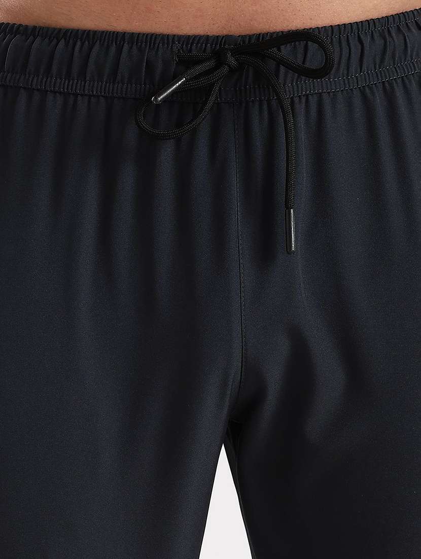 men solid mid rise full length track pant - 22085092 -  Standard Image - 3