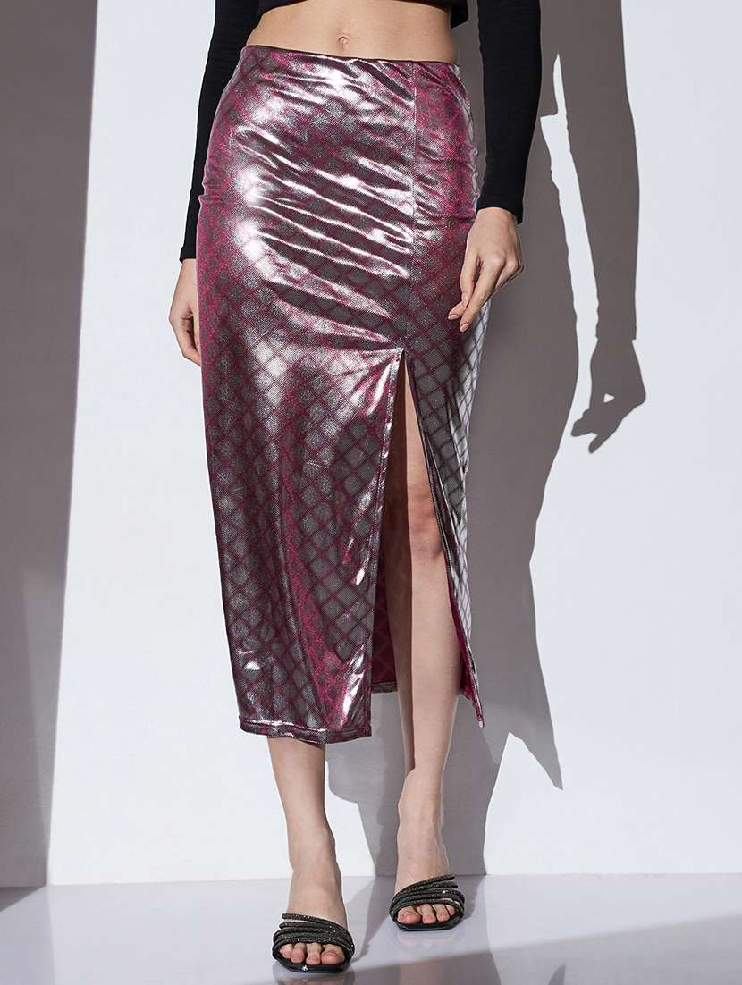 women self designed high rise bodycon skirt - 22085184 - Zoom Image - 0