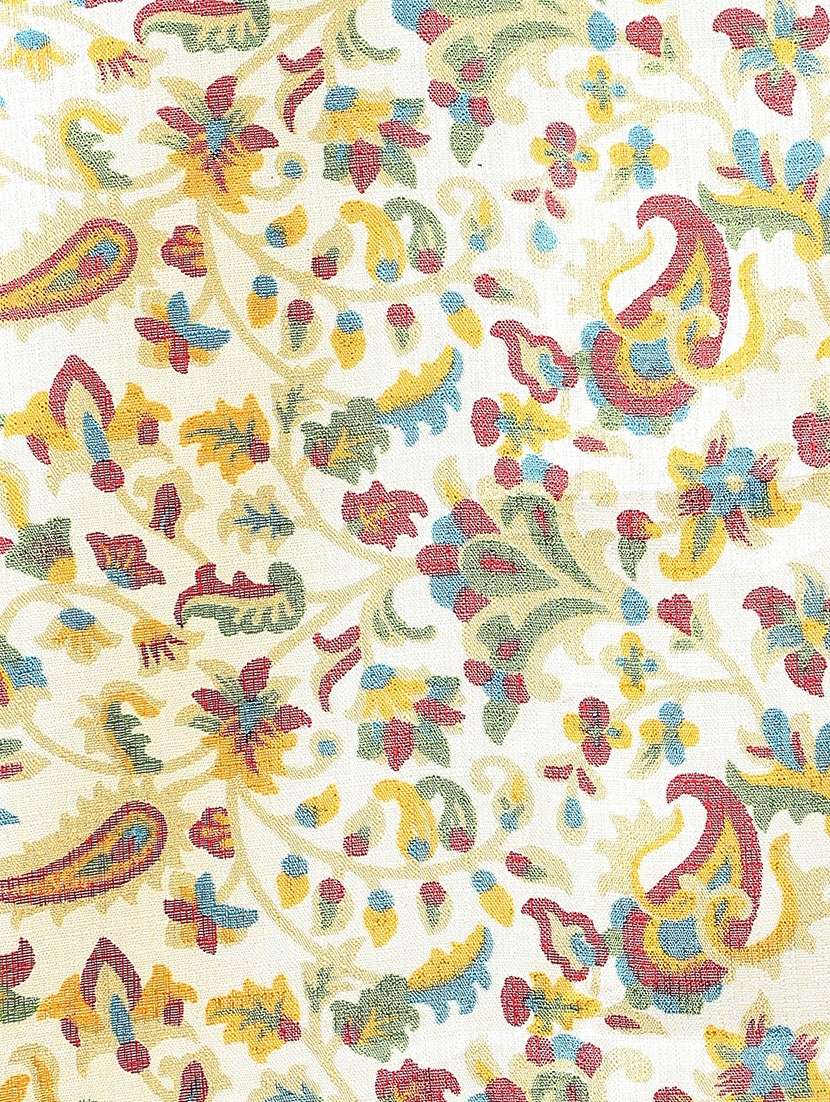 floral silk dupatta with tassels - 22085249 - Standard Image - 3