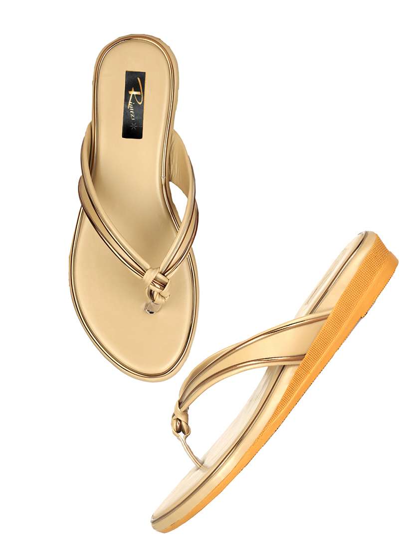women solid slip on flat sandals - 22085264 - Standard Image - 3