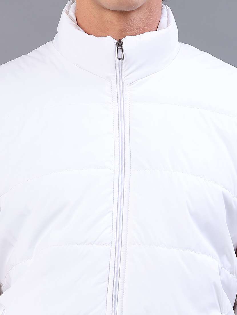 men solid sleeveless lightweight puffer jacket - 22085322 -  Standard Image - 5