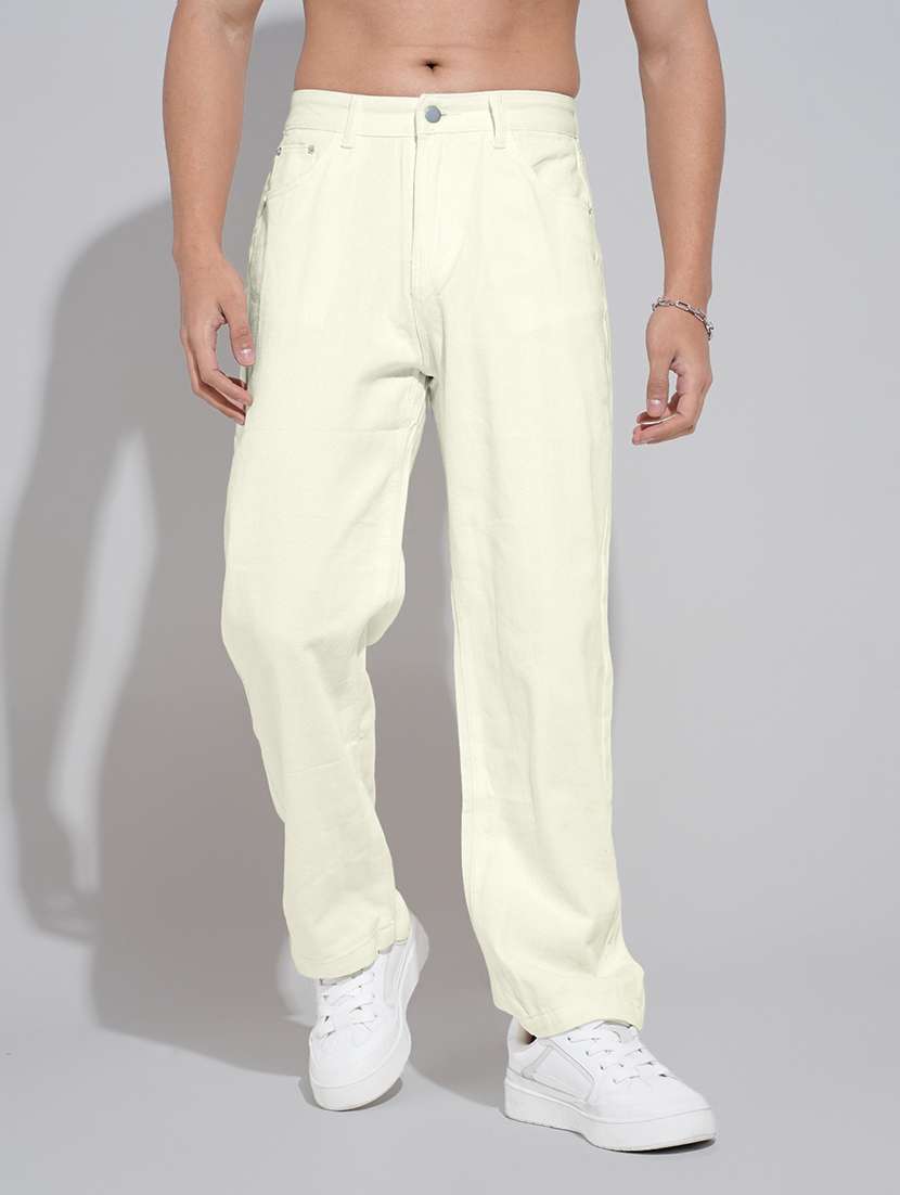 men solid mid rise full length jean - 22085972 -  Standard Image - 3