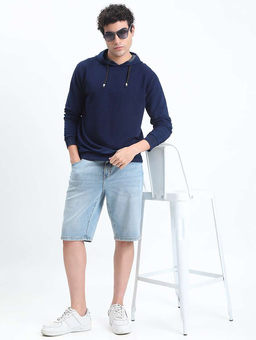 men solid long sleeve regular fit sweatshirt - 22086005 -  Standard Image - 5