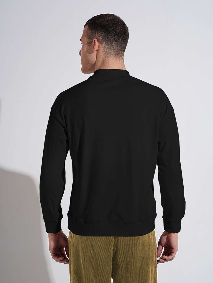 men solid long sleeve regular fit sweatshirt - 22086011 -  Standard Image - 3