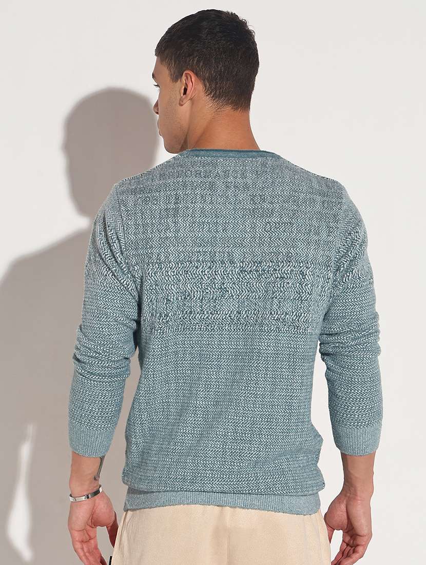 men typographic long sleeve regular fit pullover - 22086019 -  Standard Image - 3