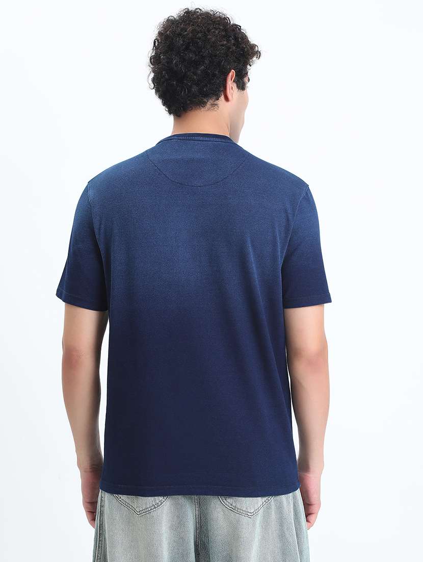men ombre short sleeve regular fit t-shirt - 22086125 -  Standard Image - 3