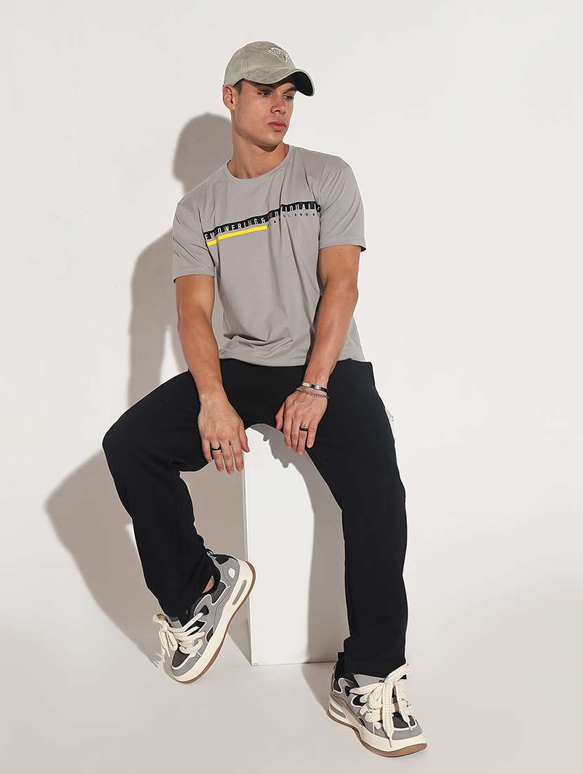 men chest print short sleeve regular fit t-shirt - 22086148 -  Standard Image - 5