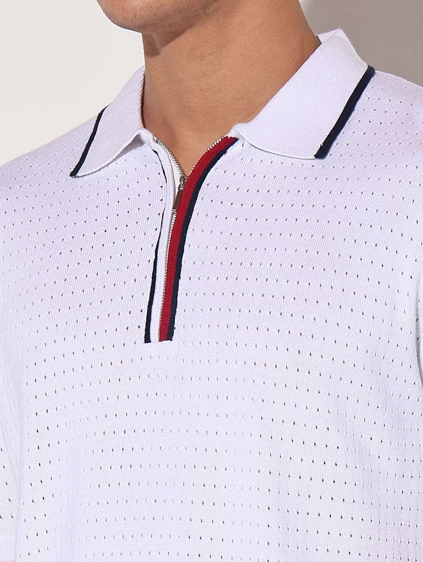 men solid short sleeve regular fit polo t-shirt - 22086160 -  Standard Image - 5