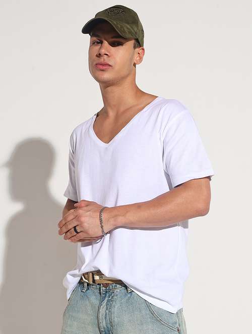 men solid short sleeve regular fit t-shirt - 22086173 -  Standard Image - 0