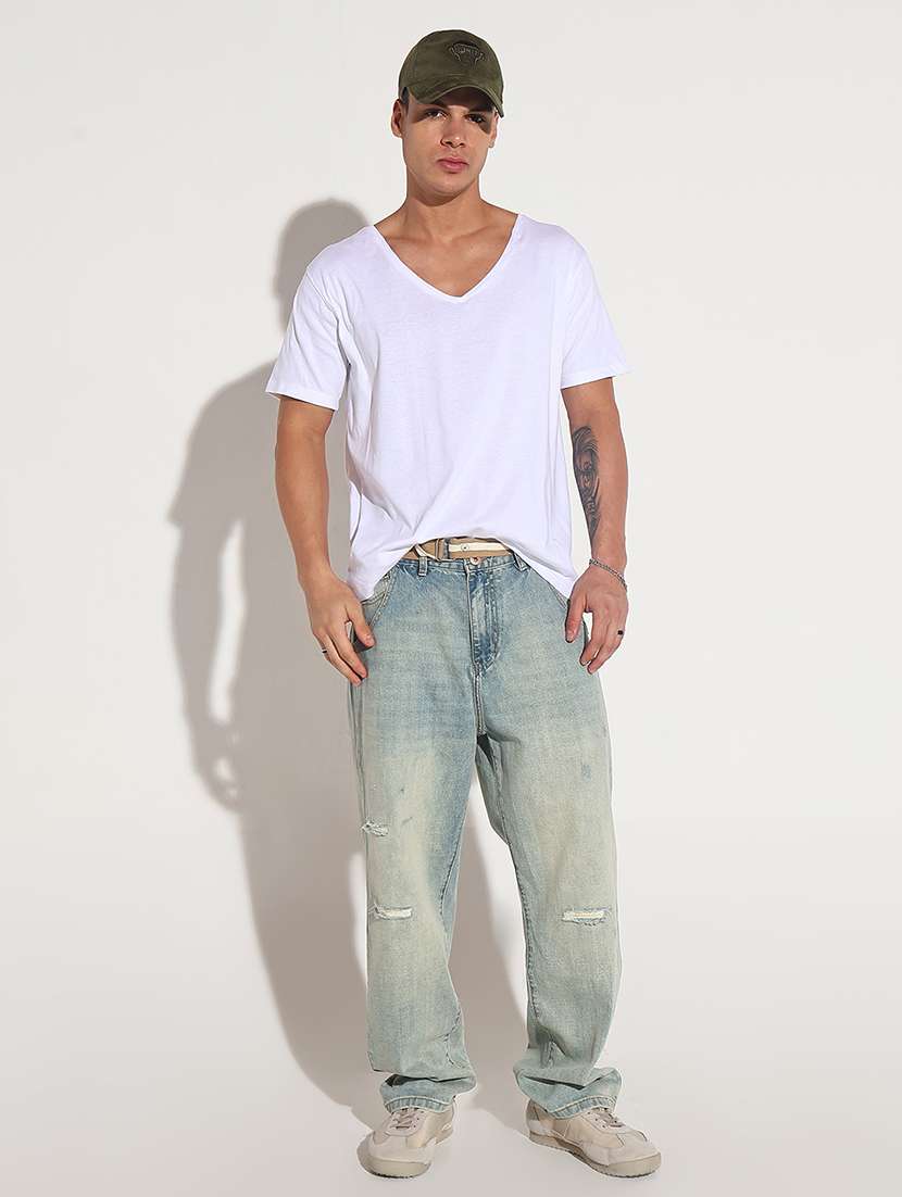 men solid short sleeve regular fit t-shirt - 22086173 - Standard Image - 3