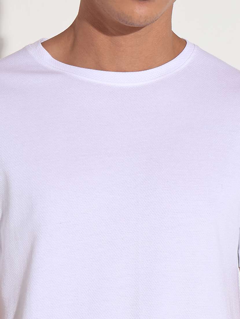 men solid short sleeve regular fit t-shirt - 22086175 - Standard Image - 5