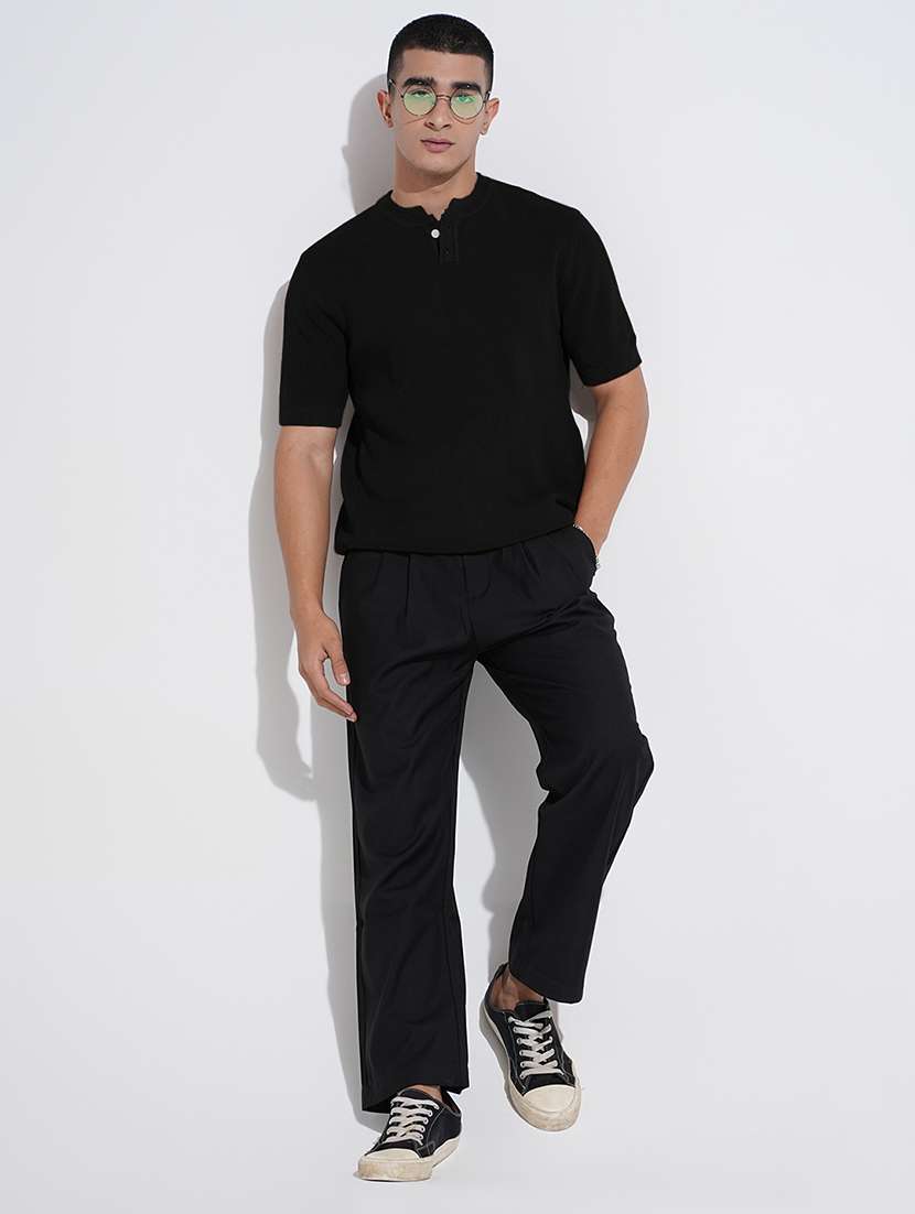 men solid short sleeve regular fit t-shirt - 22086182 - Standard Image - 5