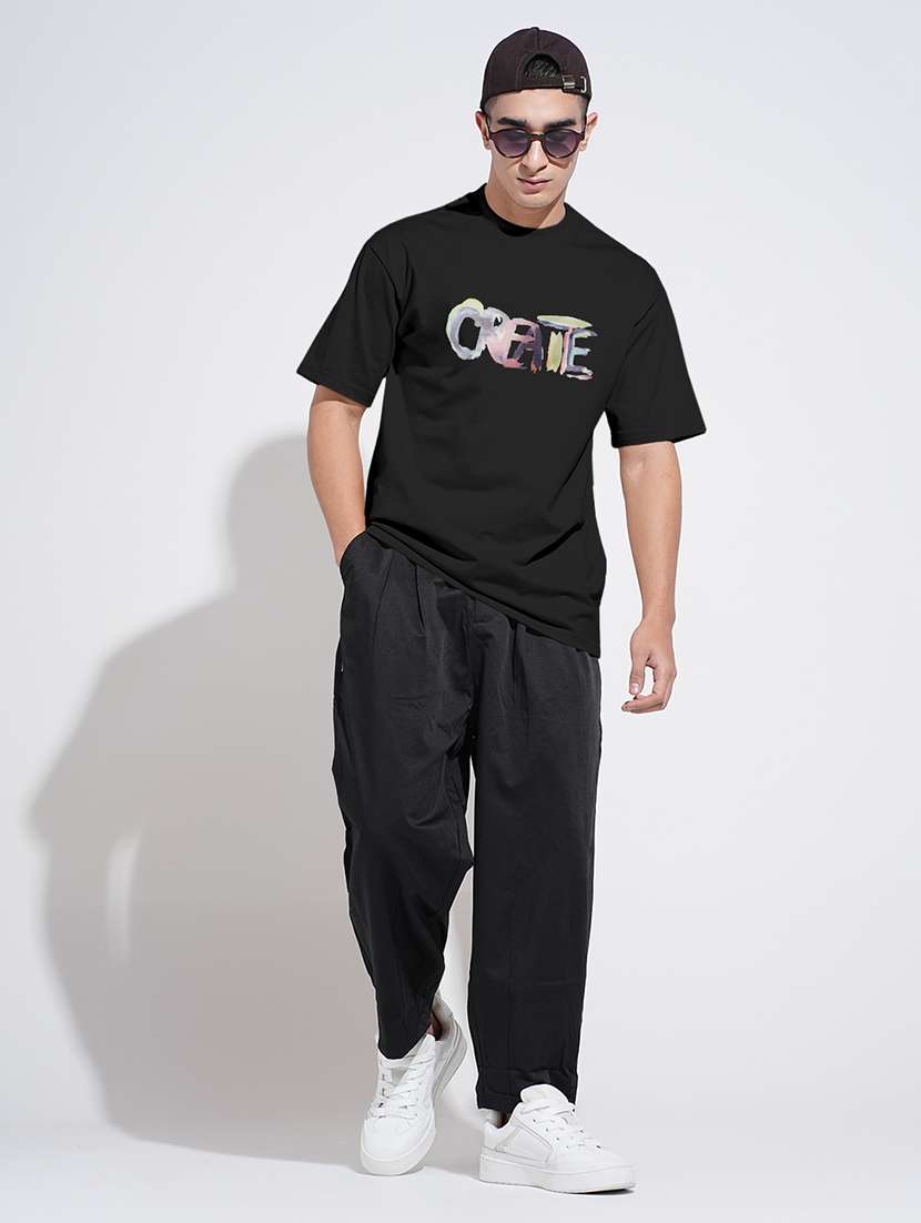 men chest print short sleeve regular fit t-shirt - 22086190 -  Standard Image - 5