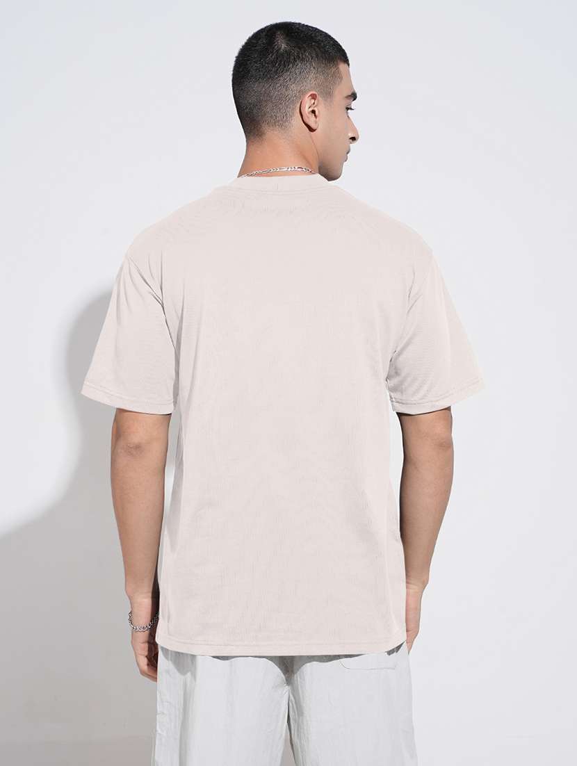 men front print short sleeve loose fit t-shirt - 22086191 -  Standard Image - 3