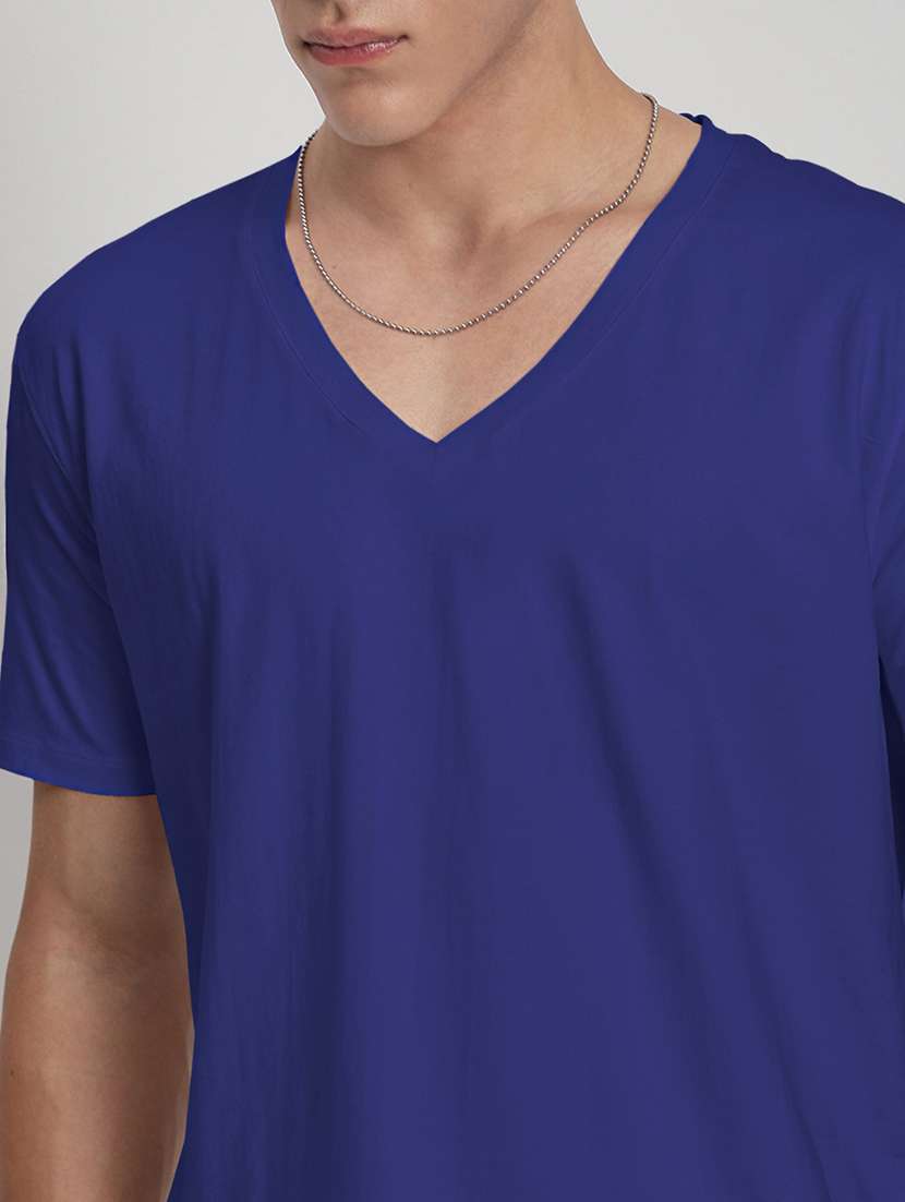men solid short sleeve regular fit t-shirt - 22086195 -  Standard Image - 5