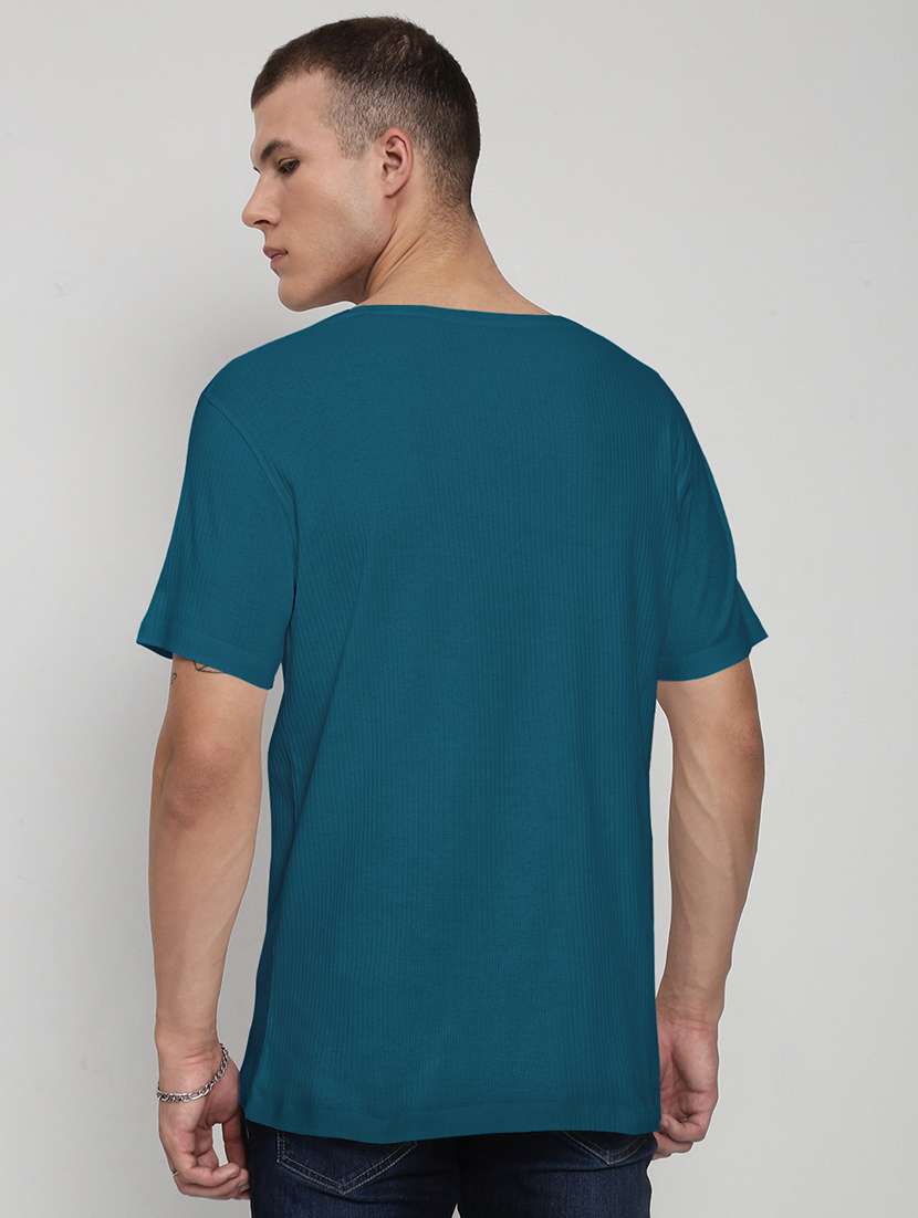 men solid short sleeve regular fit t-shirt - 22086200 -  Standard Image - 3