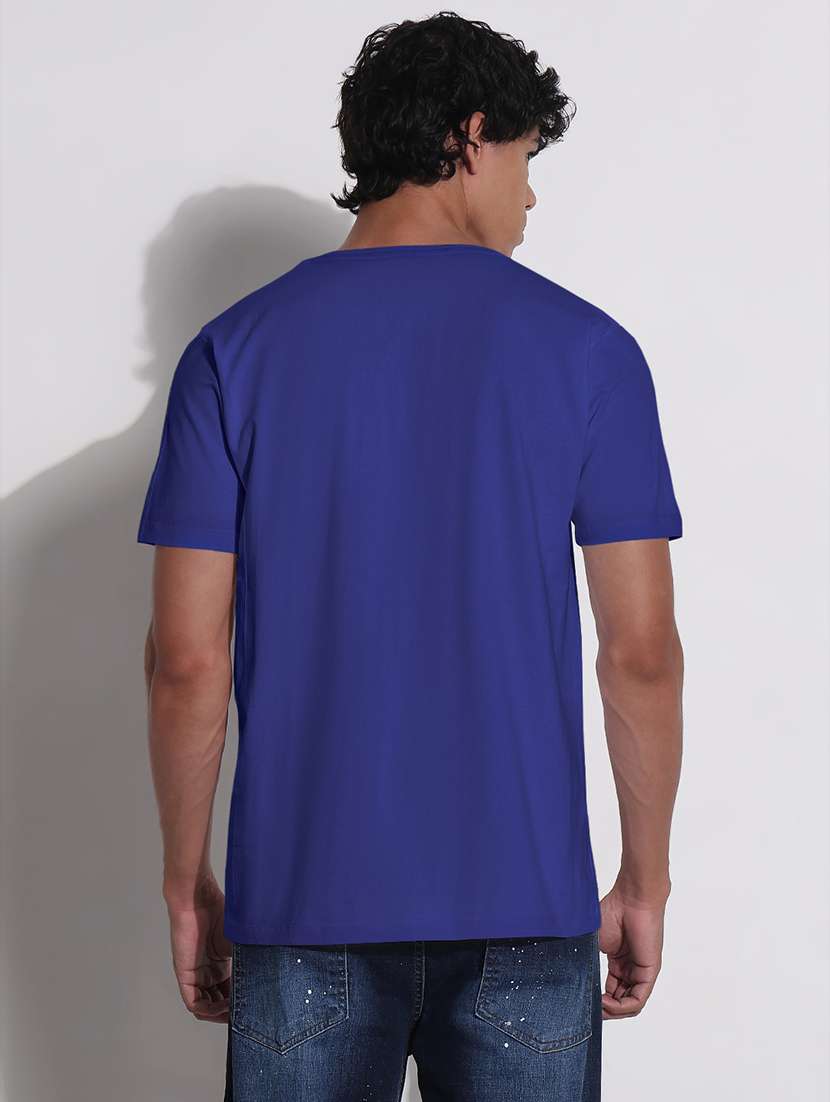 men solid short sleeve regular fit t-shirt - 22086203 -  Standard Image - 3