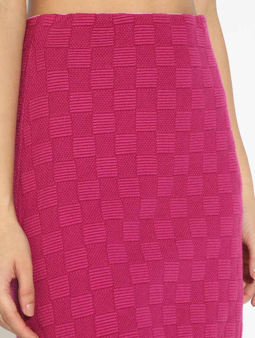 women self designed high rise bodycon skirt - 22086258 - Standard Image - 5