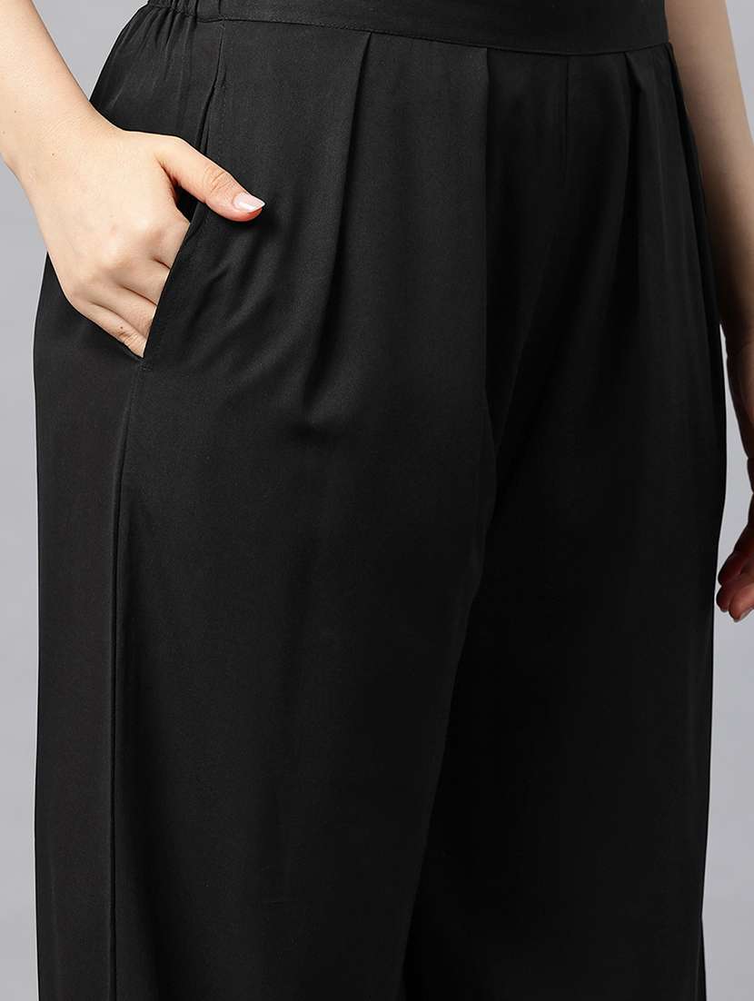 women sequined top and palazzo co-ord set - 22086408 - Standard Image - 5