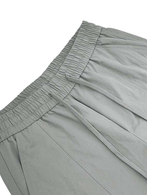 men solid mid rise regular fit cargo - 22086496 - Standard Image - 3