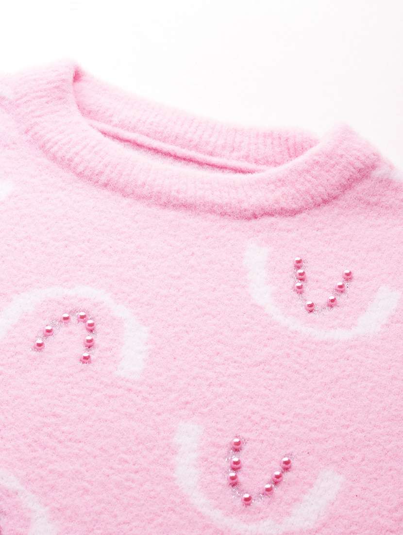 pink wool pullover - 22086515 -  Standard Image - 3