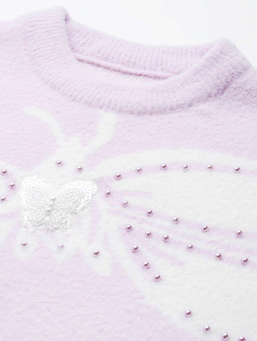 purple wool pullover - 22086516 -  Standard Image - 3