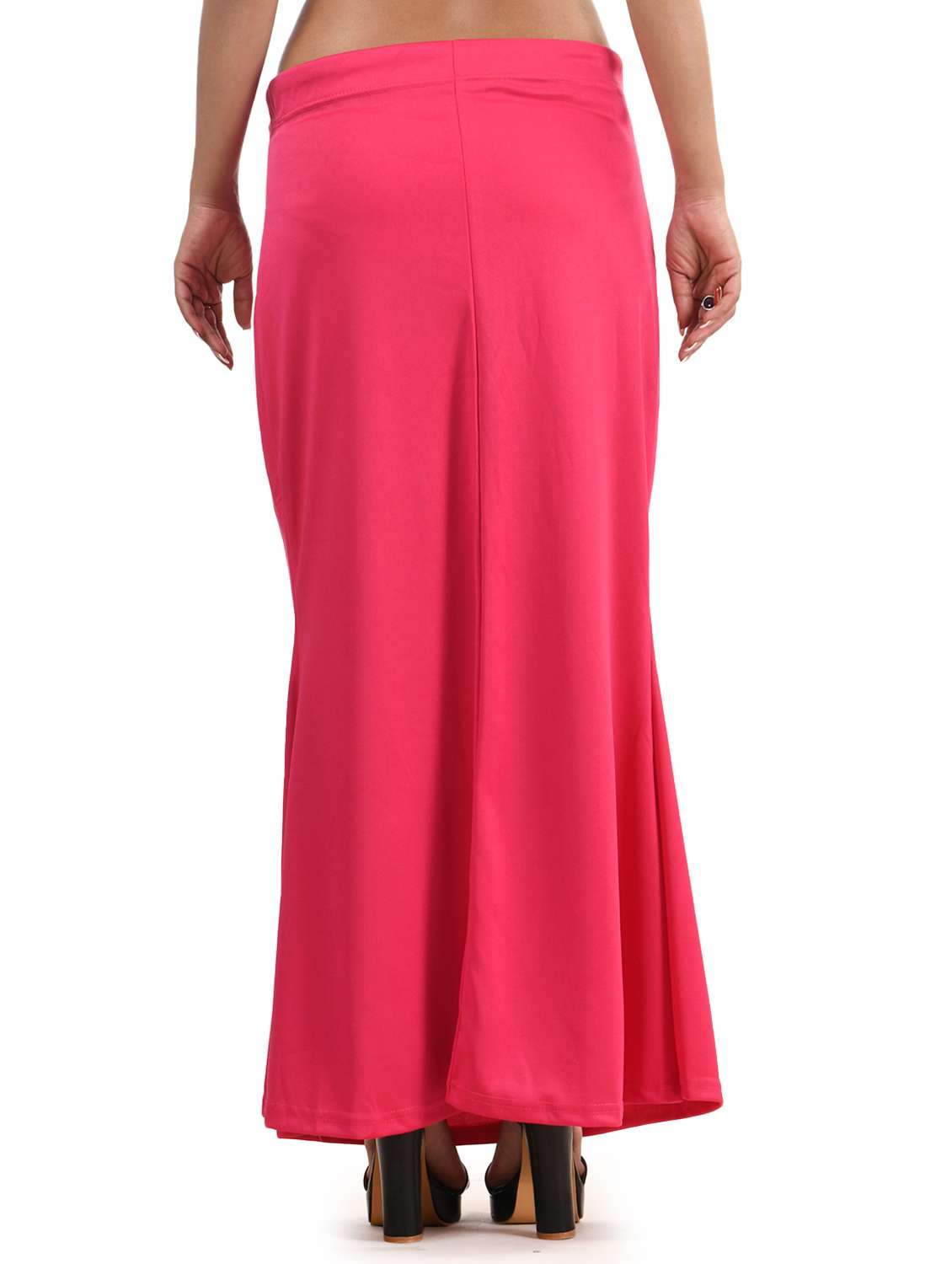 women solid mid rise saree shaper - 22086617 - Standard Image - 3