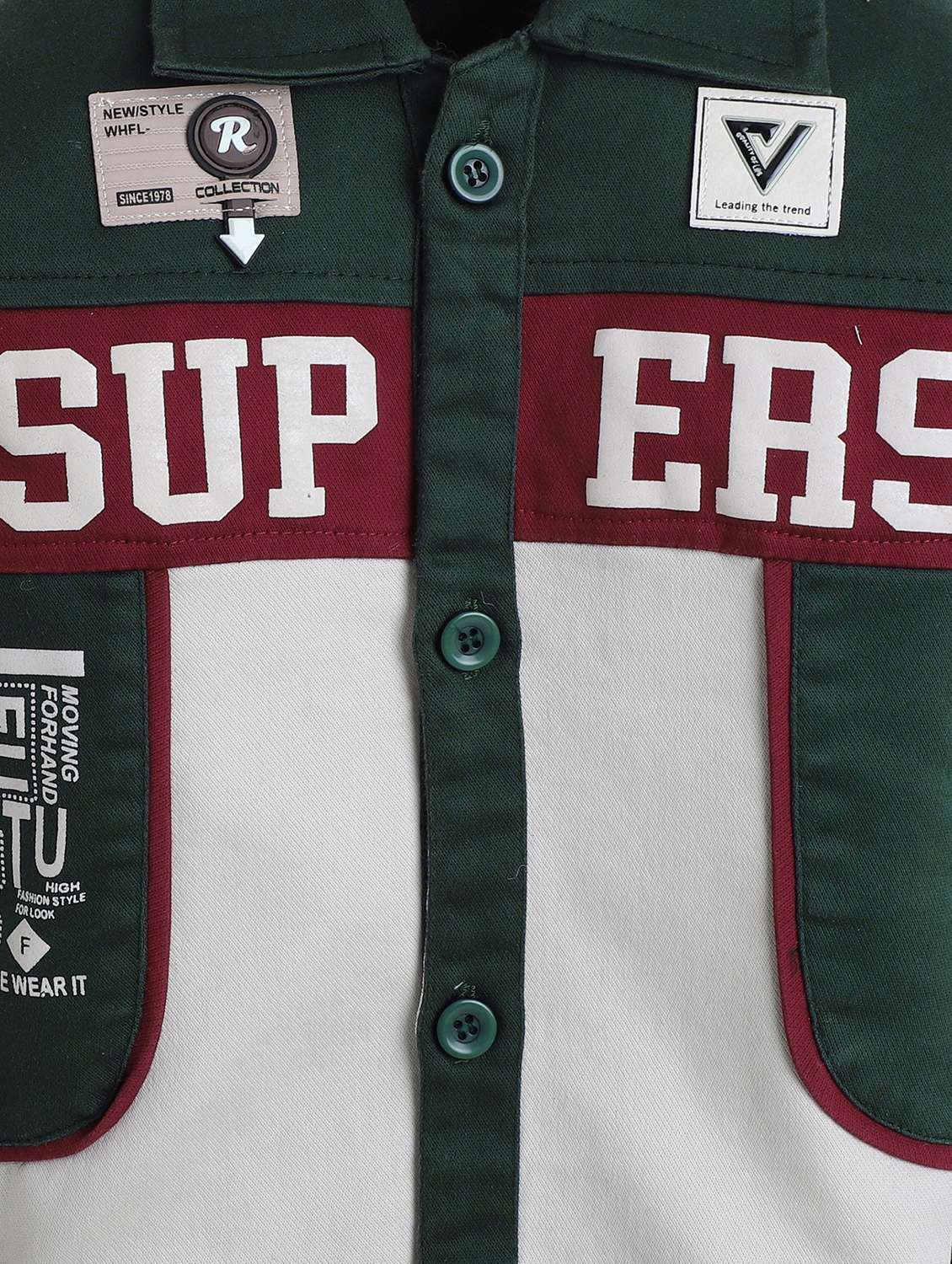 boys printed t-shirt and trouser with jacket set - 22086696 -  Standard Image - 5