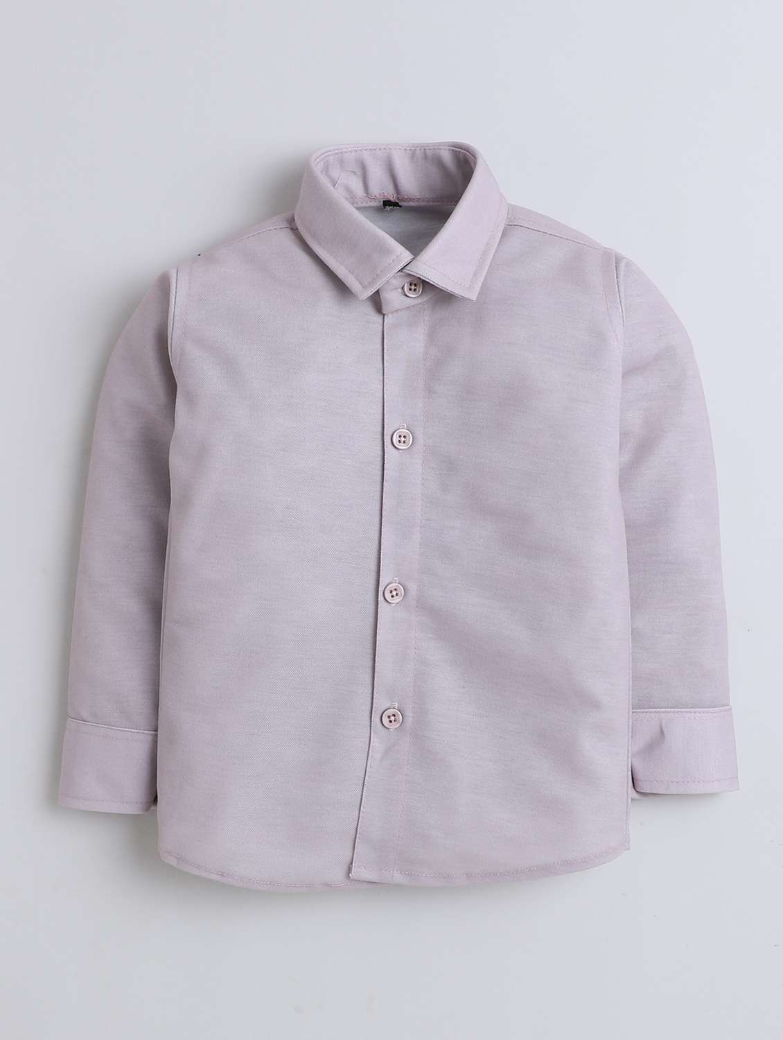 boys solid shirt and trouser with wasitcoat set - 22086699 -  Standard Image - 3