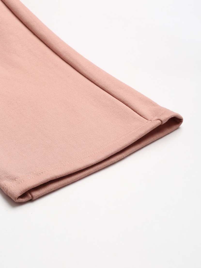 women solid mid rise straight trouser - 22086859 -  Standard Image - 5