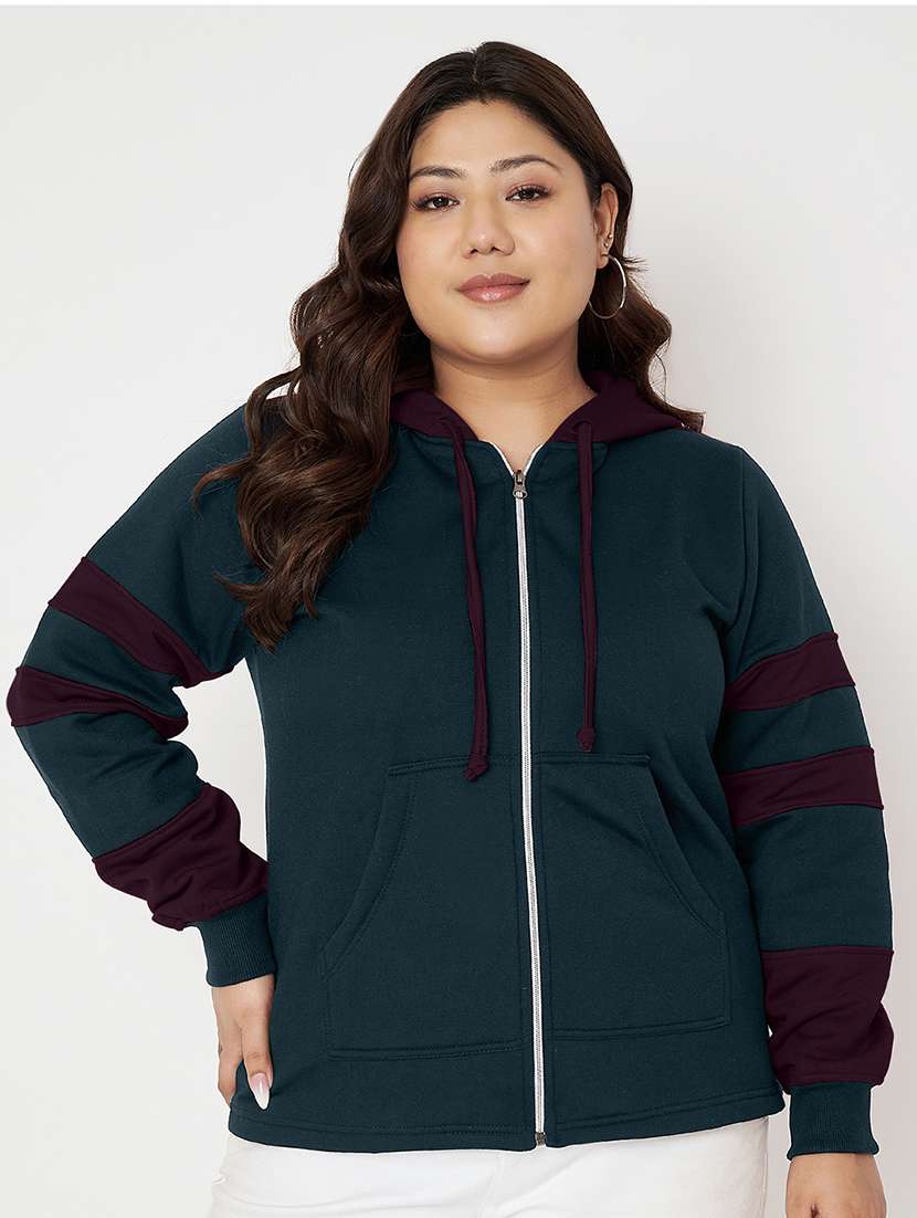 women plus size long sleeve sweatshirt