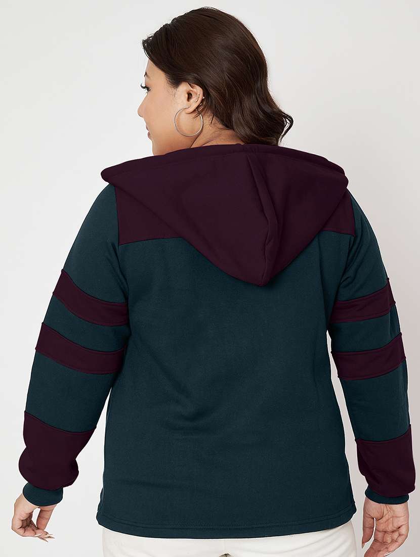 women plus size long sleeve sweatshirt - 22086886 -  Standard Image - 3