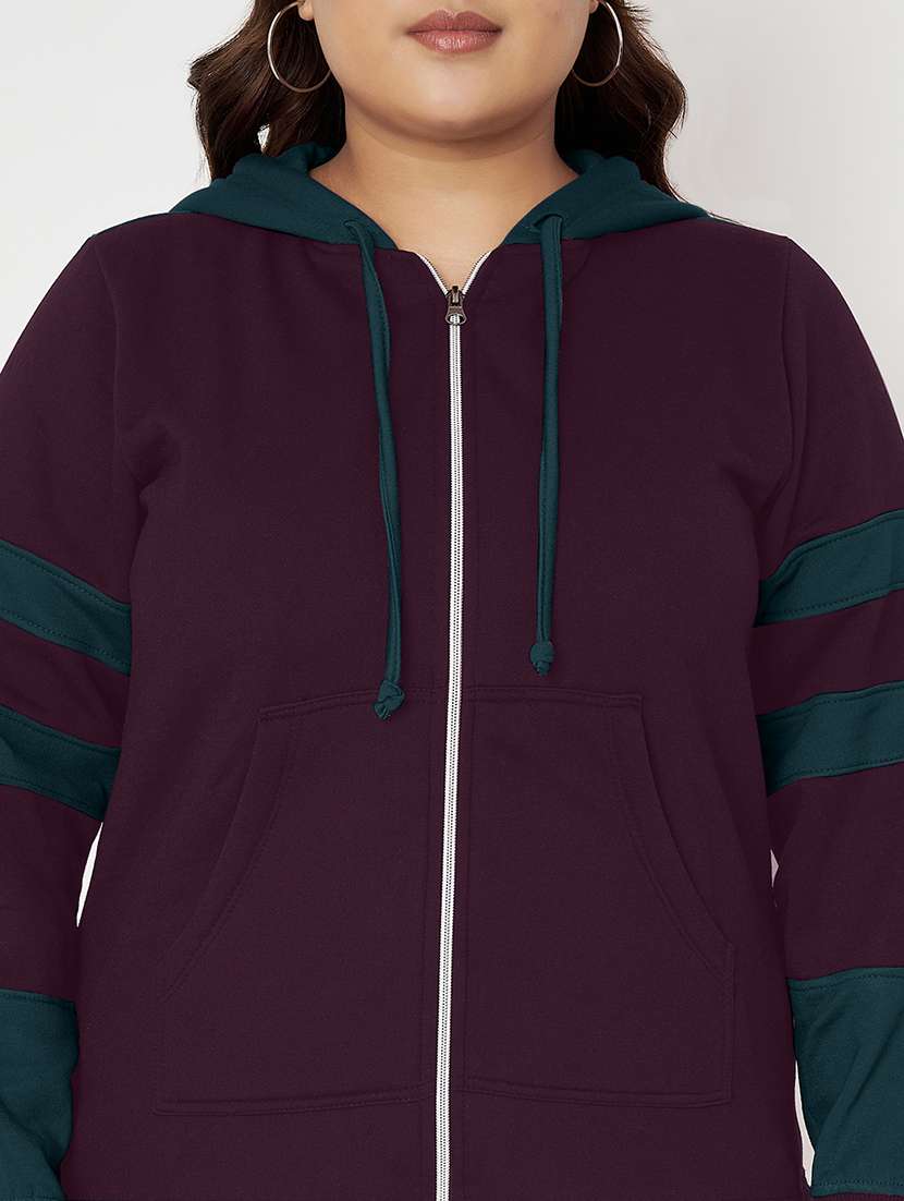 women plus size long sleeve sweatshirt - 22086887 -  Standard Image - 5