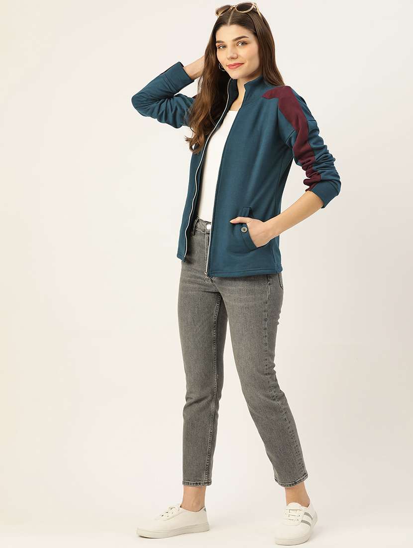 women tapered long sleeve sweatshirt - 22086950 -  Standard Image - 3