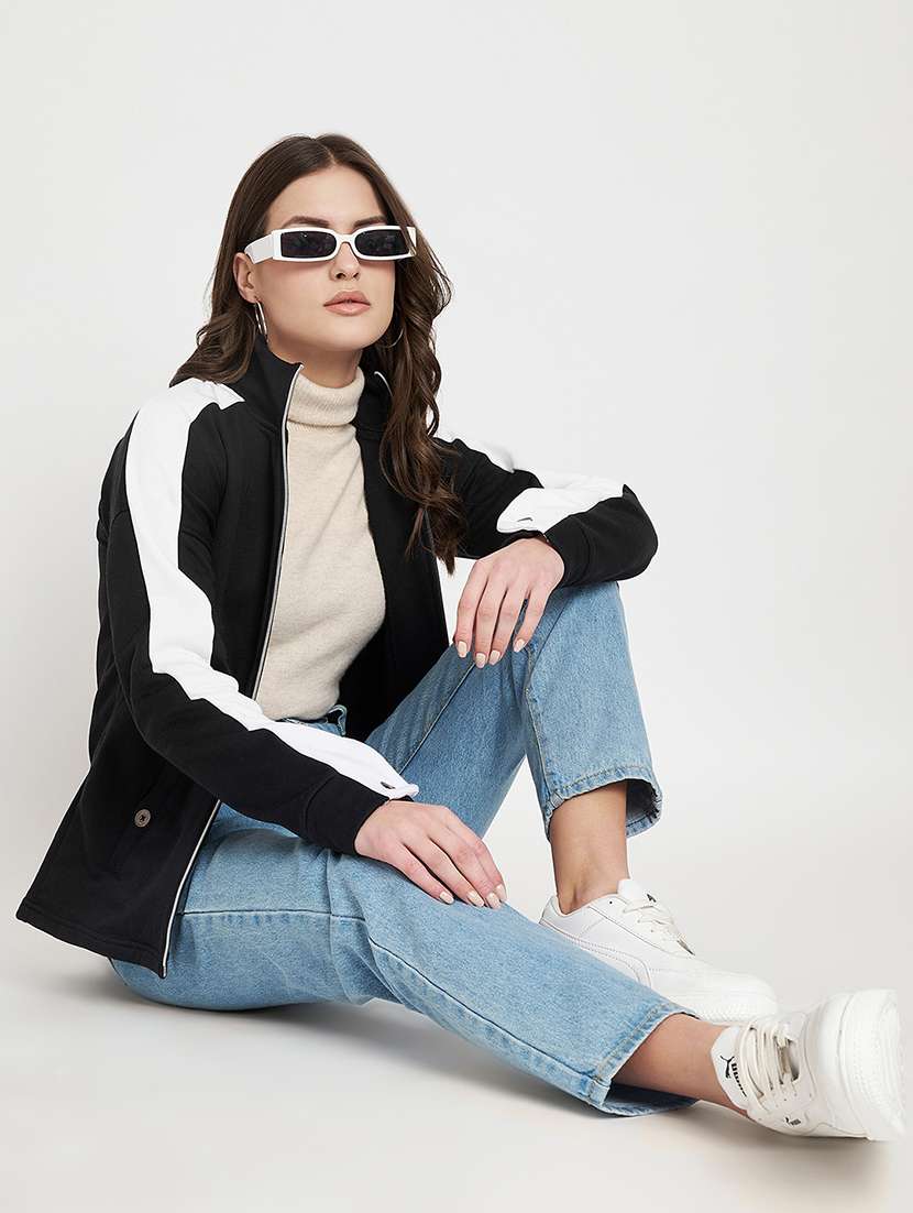 women tapered long sleeve sweatshirt - 22086958 -  Standard Image - 5