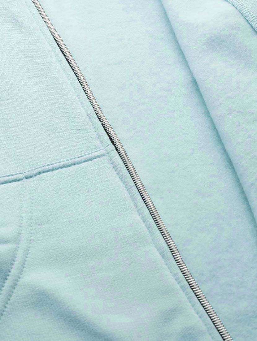 women color blocked long sleeve hooded sweatshirt - 22086960 -  Standard Image - 5