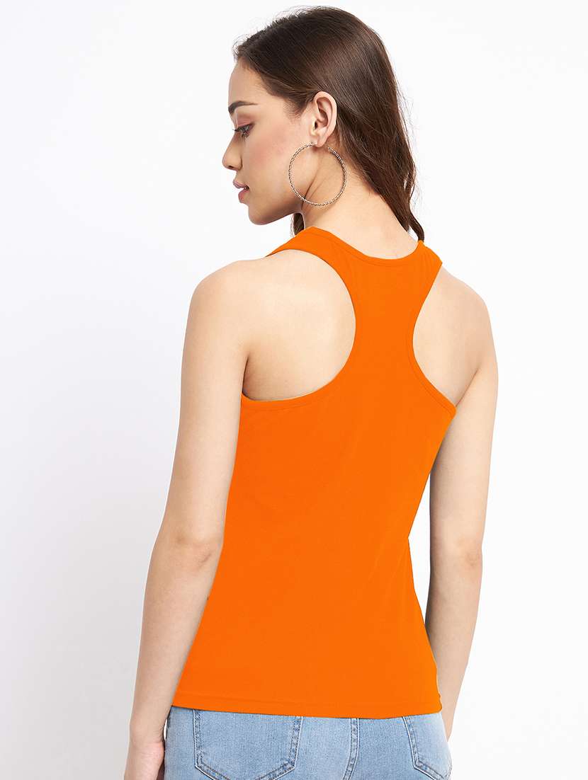 women solid sleeveless camisole - 22087002 -  Standard Image - 3