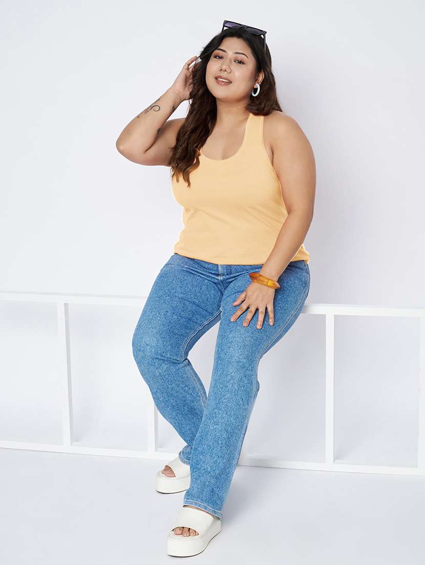 women plus size solid sleeveless camisole - 22087008 -  Standard Image - 5