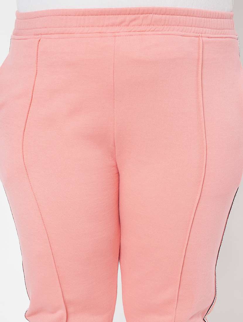 women plus size solid regular track pant - 22087028 -  Standard Image - 5