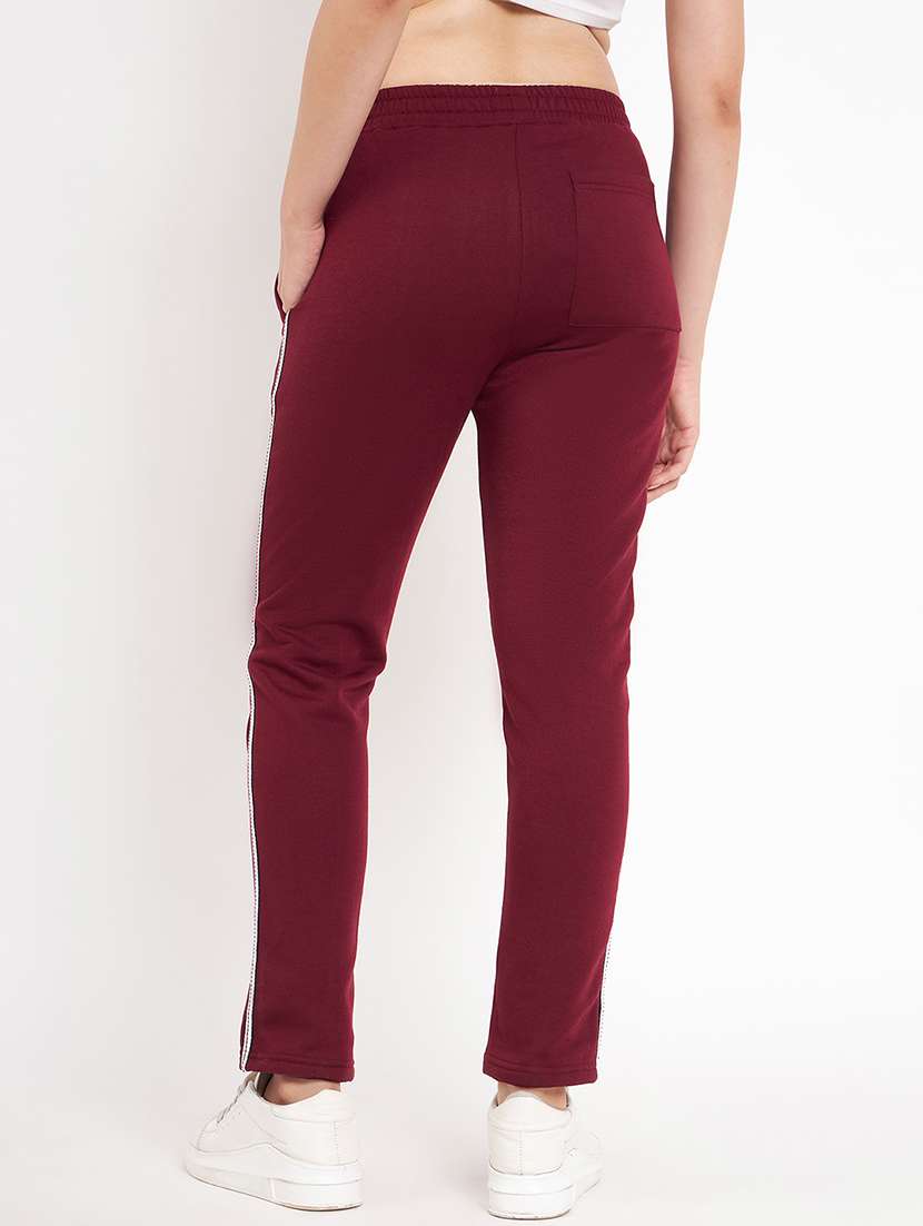 women solid mid rise yoga pants - 22087035 -  Standard Image - 3
