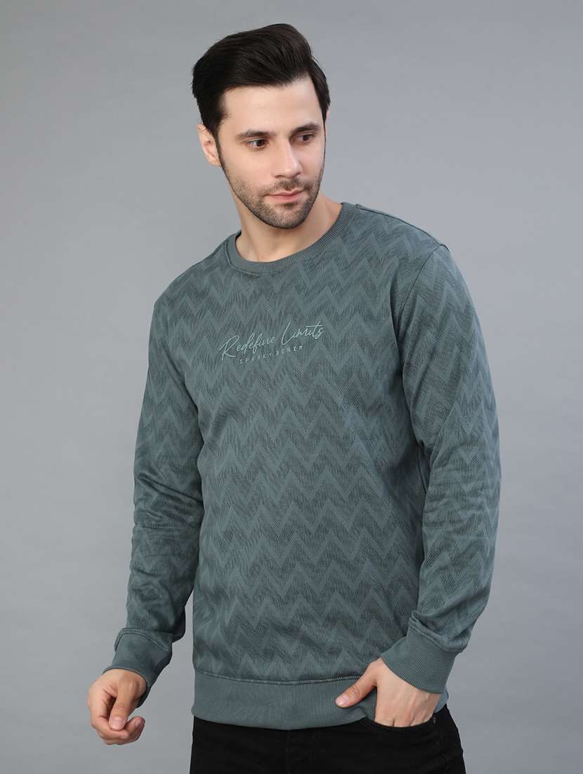 men printed long sleeve regular fit sweatshirt - 22087578 -  Standard Image - 3