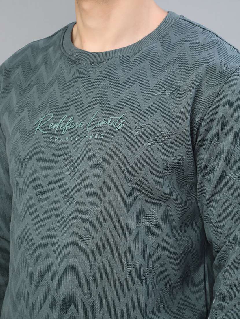 men printed long sleeve regular fit sweatshirt - 22087578 -  Standard Image - 5