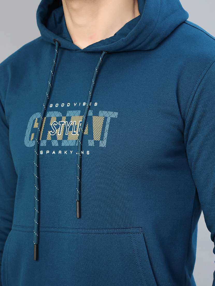 men chest print long sleeve regular fit sweatshirt - 22087584 -  Standard Image - 5