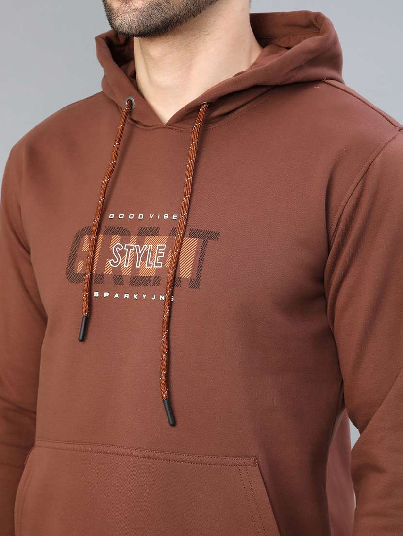 men chest print long sleeve regular fit sweatshirt - 22087585 -  Standard Image - 5